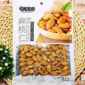 粵光寶香扁桃仁干果休閑食品92g