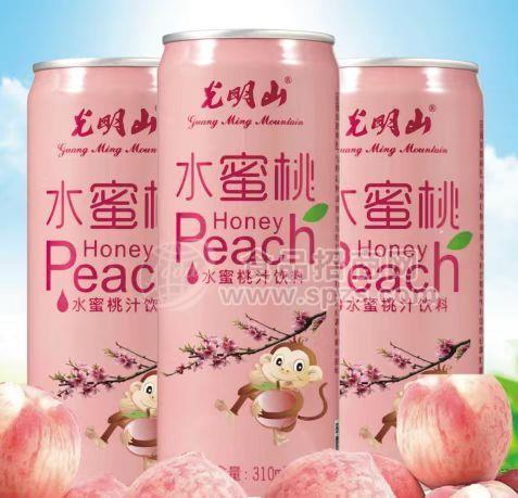 ·光明山英才圣果水蜜桃果汁 