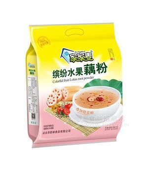 家家麦630缤纷水果藕粉