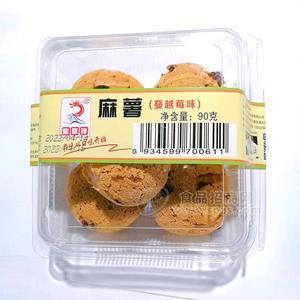 龍馭祥蔓越莓味麻薯糕點烘焙食品90g