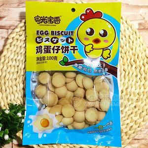 粤光宝香鸡蛋仔饼干休闲零食100g