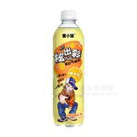 崔小妹炫出彩橙子味蘇打氣泡水瓶裝招商480ml