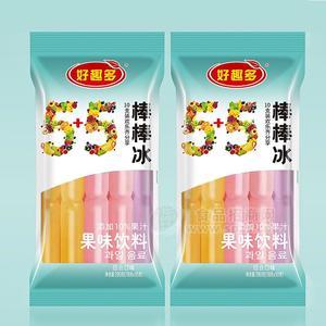好趣多综合口味棒棒冰10支分享装果味饮料