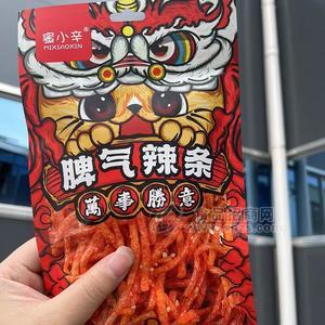 蜜小辛脾气辣丝休闲食品网红辣条招商