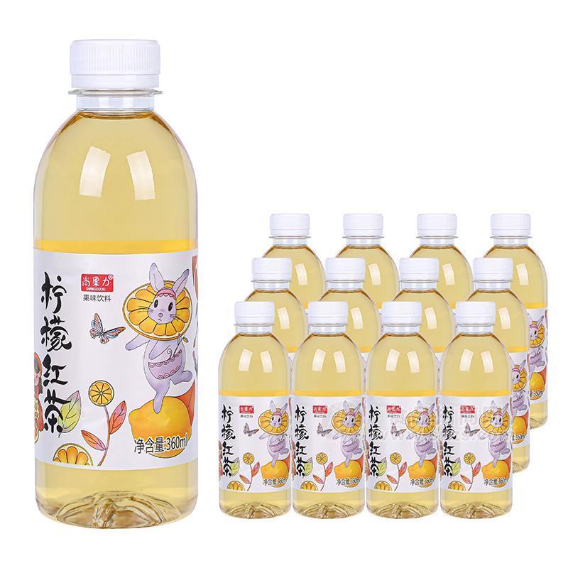 ·尚果力柠檬红茶果味饮料360ml 