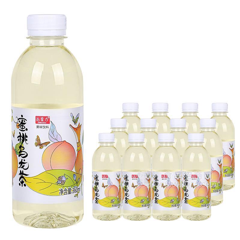 ·尚果力蜜桃乌龙茶果味饮料360ml 