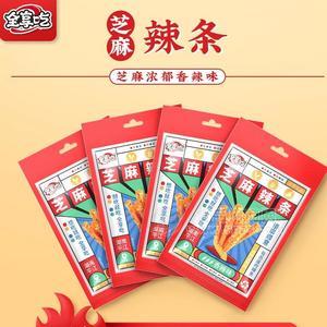 全享吃平江網(wǎng)紅辣條芝麻辣條休閑食品105g/包香辣味