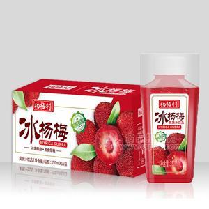 楊梅村冰楊梅果蔬汁飲品招商350mlx15瓶