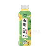 海心澜金银花菊花植物饮料招商500mlx15瓶