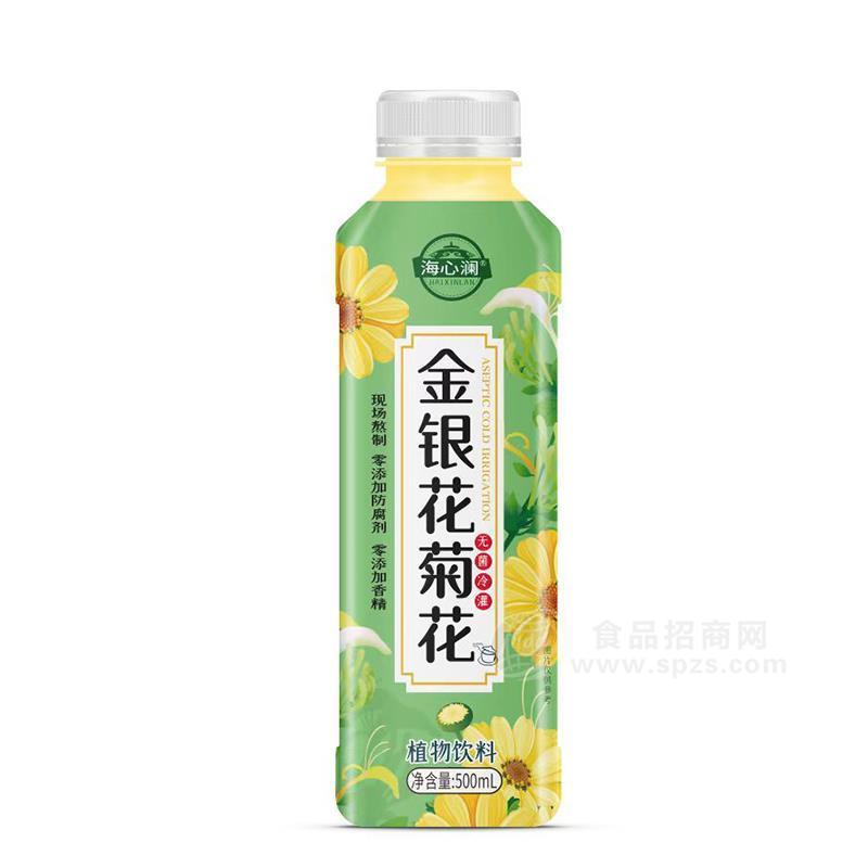 海心瀾金銀花菊花植物飲料招商500mlx15瓶