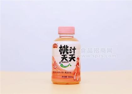 桃汁夭夭桃子果汁飲料350ML全國招商