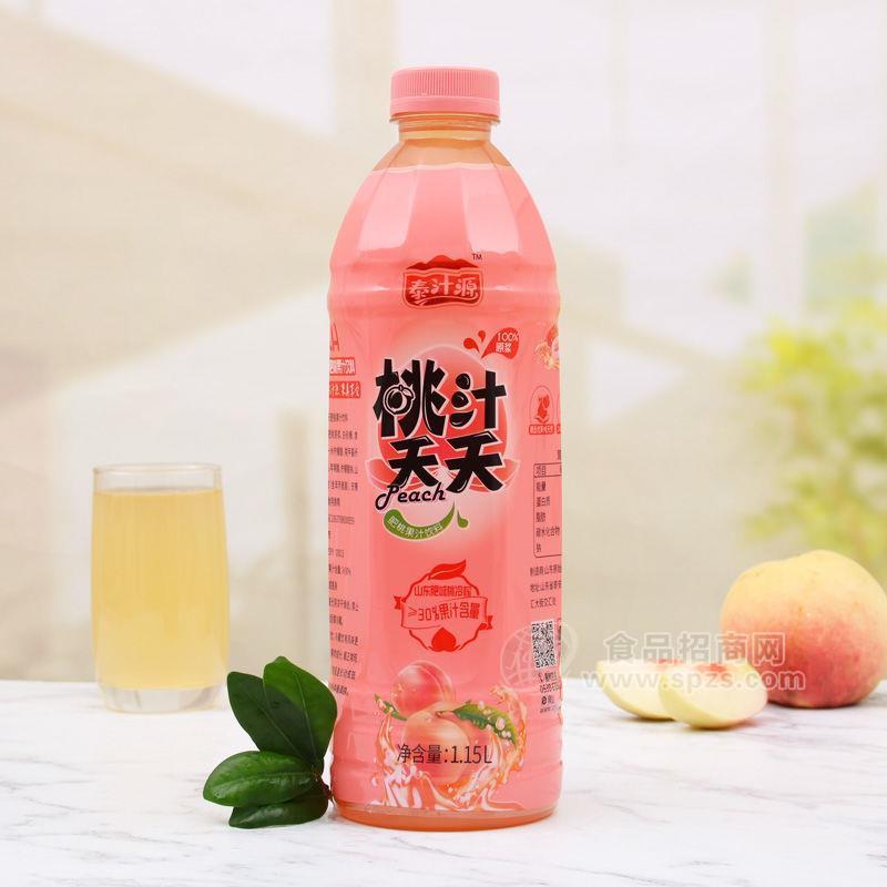 桃汁夭夭桃子果汁飲料1.15L全國招商