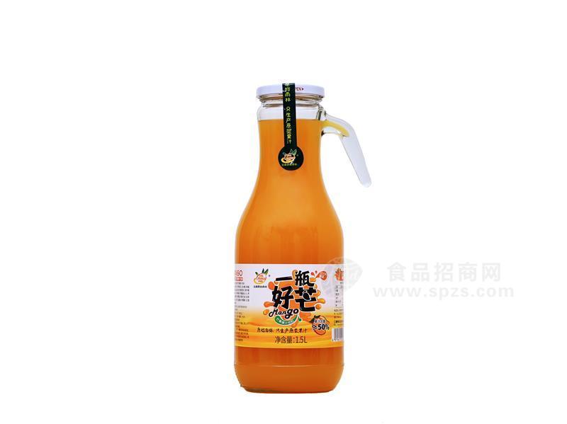 一瓶好芒芒果果汁飲料1.5L