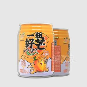 一瓶好芒芒果果汁飲料240ML