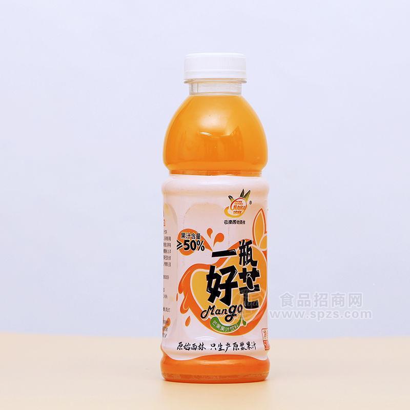 一瓶好芒芒果果汁飲料520ML