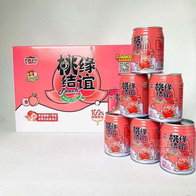 原始雨林桃緣結(jié)誼果汁240ML