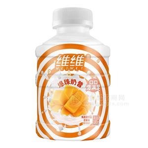 維維爆珠奶昔芒果味乳飲料瓶裝招商380g