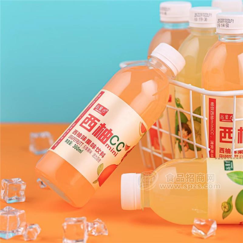 ·尚果力西柚CC西柚味果味饮料瓶装招商360ml 