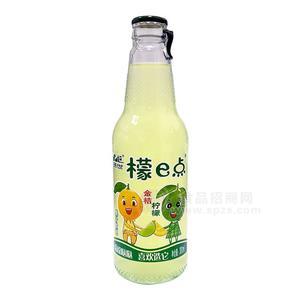 品世檬e點金桔檸檬果汁飲料300ml易拉環(huán)玻璃瓶果汁檸檬汁