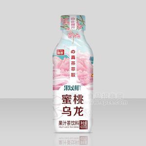 果以鲜蜜桃乌龙茶果汁茶饮料招商420ml