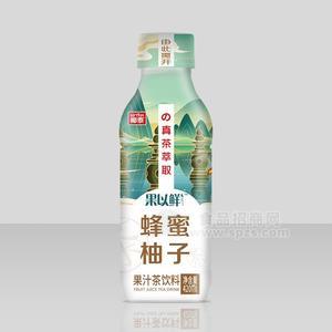 果以鮮蜂蜜柚子茶果汁茶飲料招商420ml