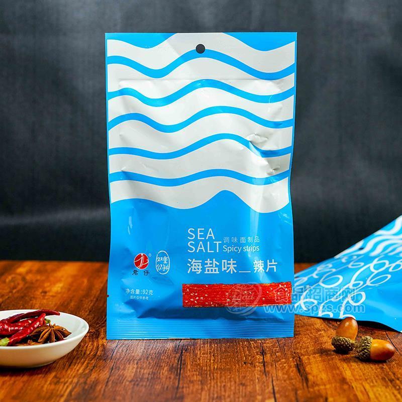 君仔海鹽味辣片調(diào)味面制品92g