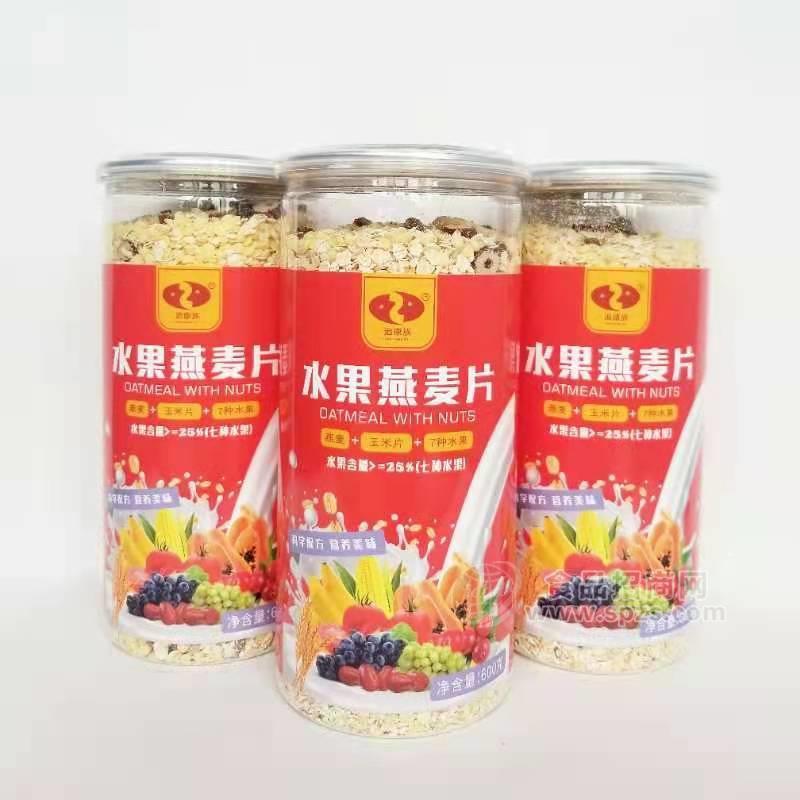 罐装水果燕麦片600g招商
