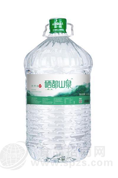 硒都山泉大桶装水14L 大桶泡茶水