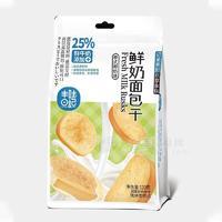 丰味日记鲜奶面包干烘焙食品糕点120g