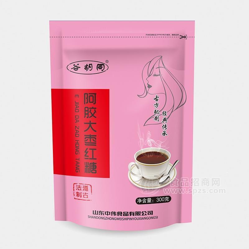 谷胡同阿胶大枣红糖300g*50袋