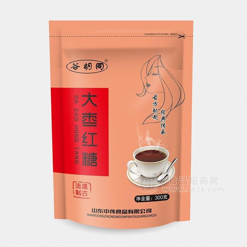 谷胡同大棗紅糖300g*50袋