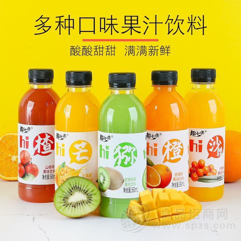 趣小谗360mll*12瓶果味饮料（五种口味）