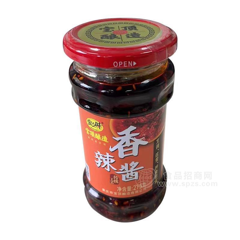 宝之味香辣酱调味品275g