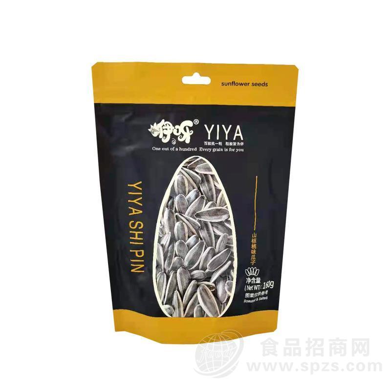 160g咿呀山核桃味瓜子大颗粒葵花籽健康炒货休闲零食