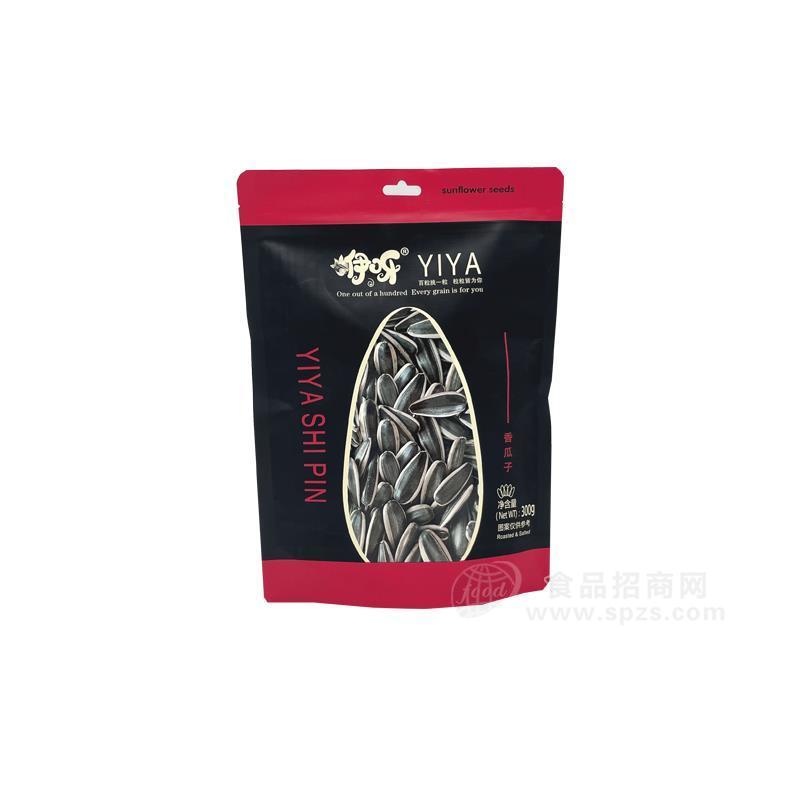 300g咿呀香瓜子大颗粒葵花籽健康炒货休闲零食