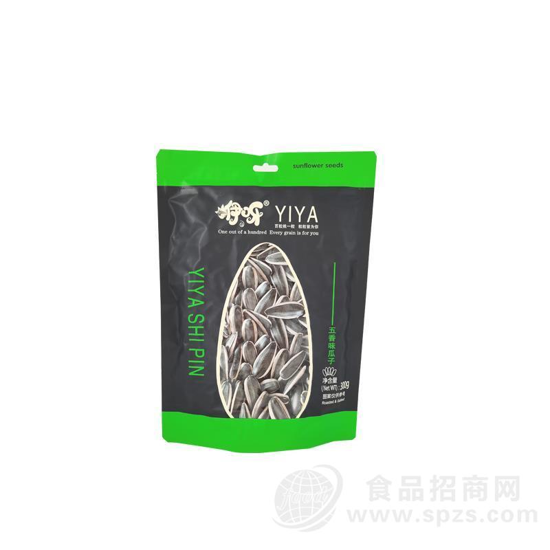 300g咿呀五香味瓜子大颗粒葵花籽健康炒货休闲零食