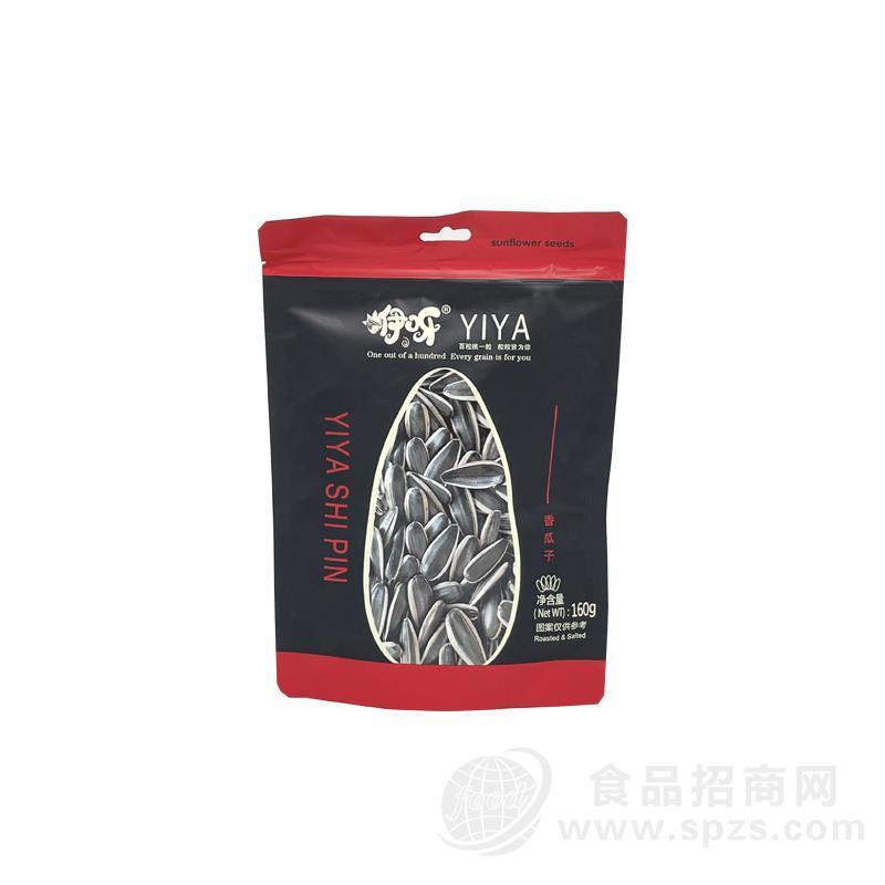 160g咿呀香瓜子大颗粒葵花籽健康炒货休闲零食