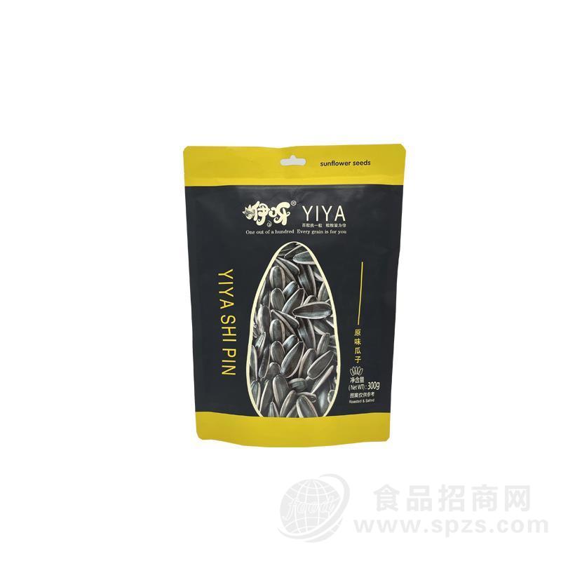 300g咿呀原味瓜子大颗粒葵花籽健康炒货休闲零食