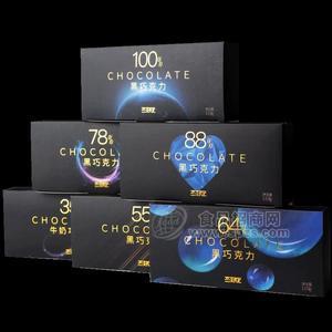 态好吃黑巧克力