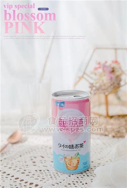 180ml罐装0糖0卡蜜桃乌龙茶招商