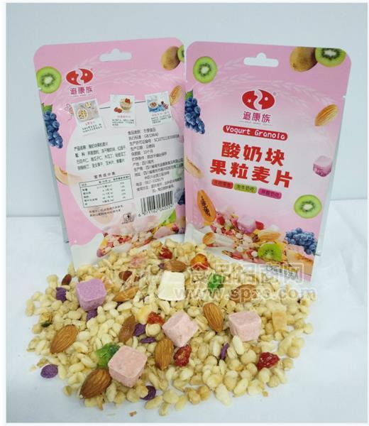 酸奶果粒麦片袋装100g招商