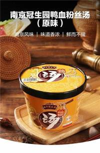 南京风味鸭血粉丝桶装