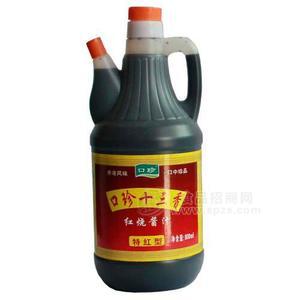 口珍十三香紅燒醬汁調(diào)味品800ml