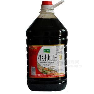 口珍鮮味生抽王調(diào)味品5L