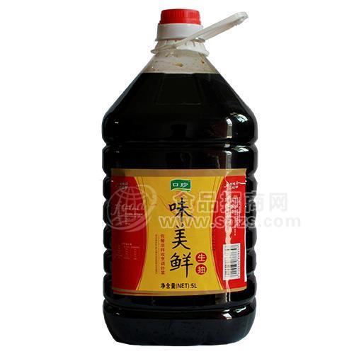 口珍味美鮮生抽調(diào)味品5L