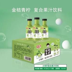 菲暢金桔青檸復(fù)合果汁飲料410mlx15瓶