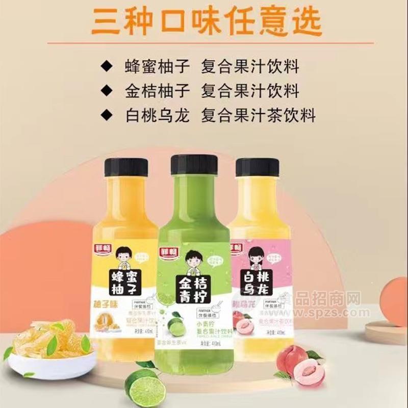 菲畅复合果汁饮料三种口味任选410ml