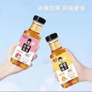 菲暢白桃味柚子味復合果汁飲料410ml