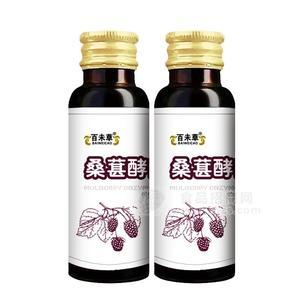 百未草桑葚酵素植物口服液飲品OEM代工貼牌源頭廠家山東和滿堂招商