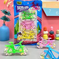 萌孩子玩趣小单车果味多彩糖糖果糖玩24g